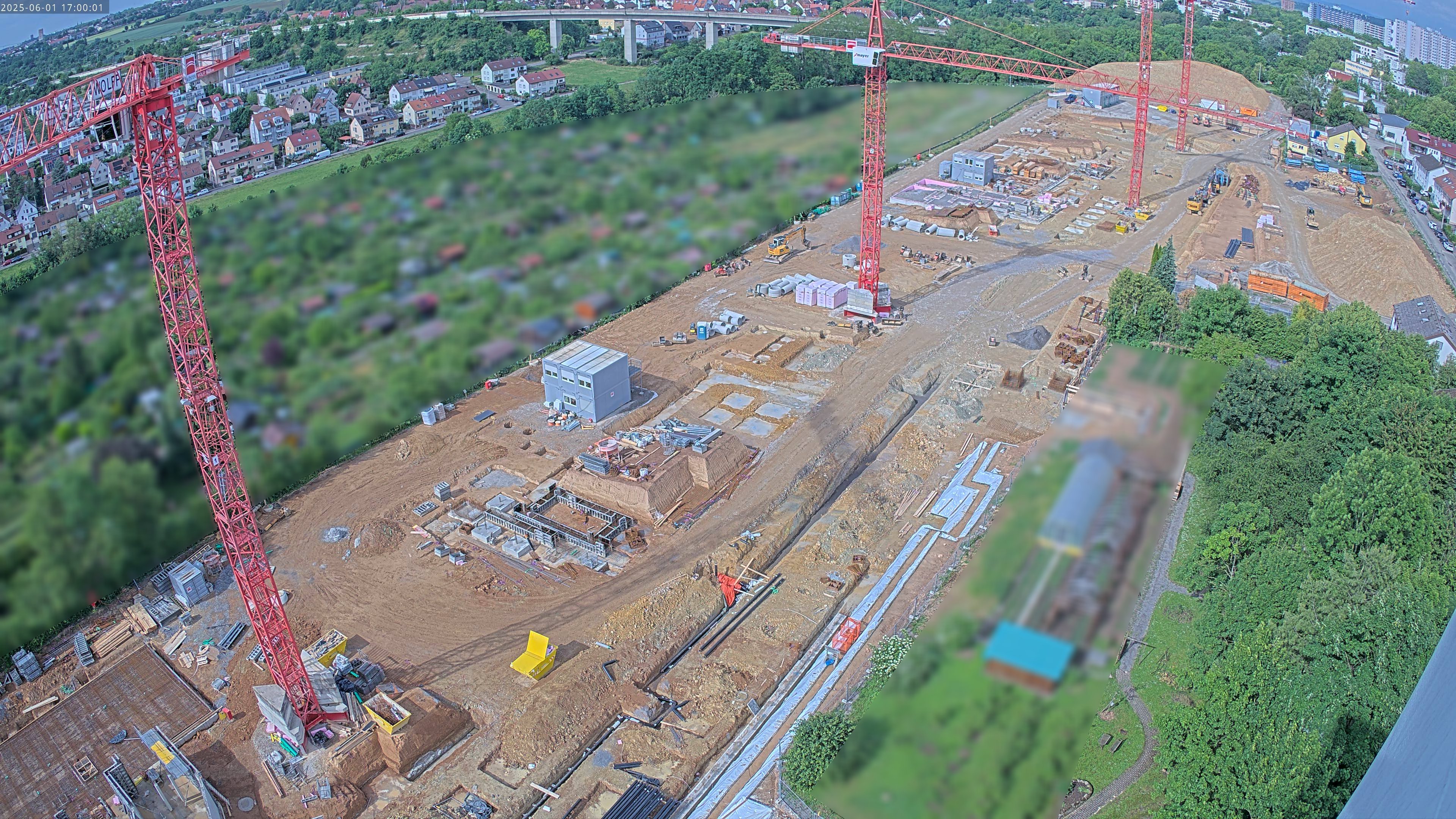 Baustellen Webcam Böckinger Straße